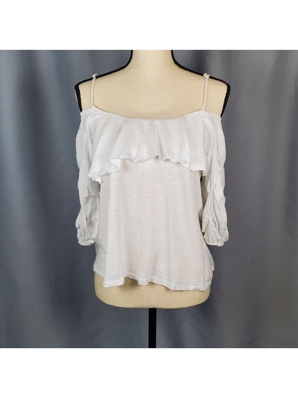 Supply & Demand white off shoulder top, size SP